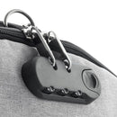 Zaino sportivo antifurto con lucchetto